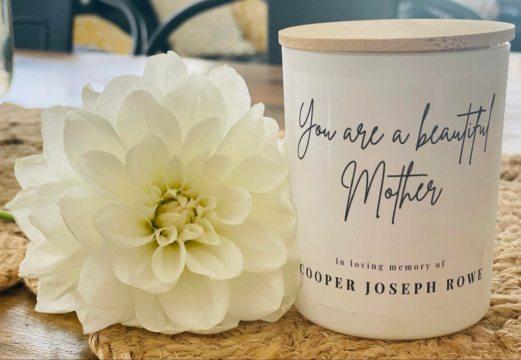 "You are a beautiful Mother" candle
