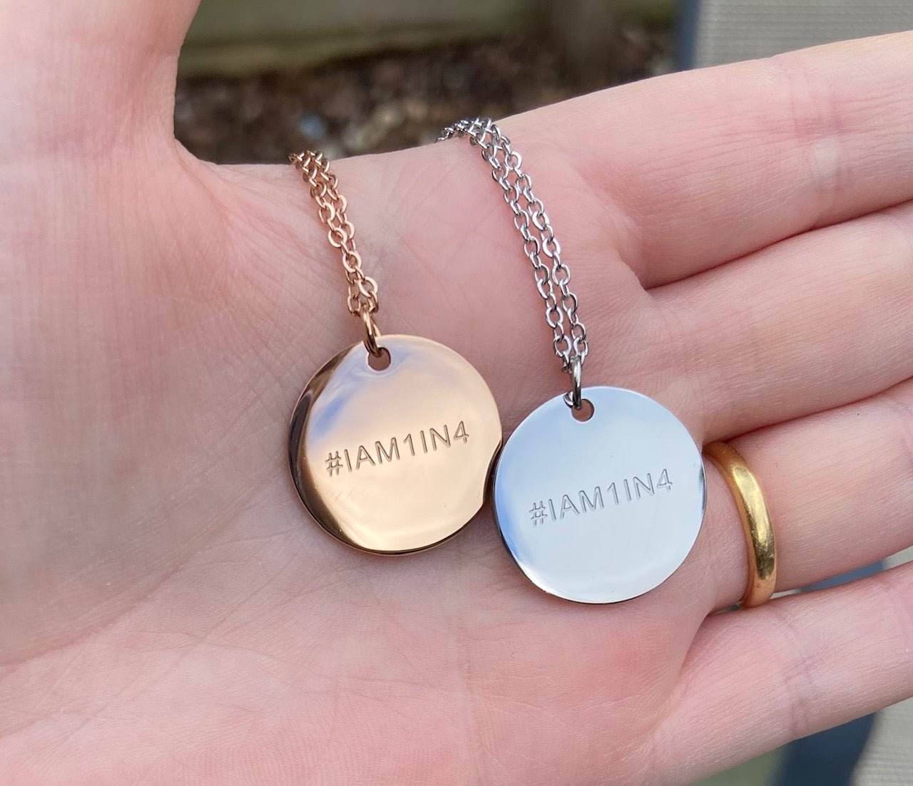 #IAM1IN4 Necklace